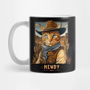 Cat Cowboy Quest Feline Gunslinger Mug